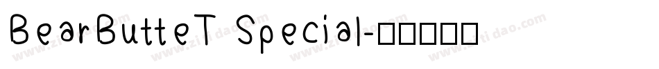 BearButteT Special字体转换
